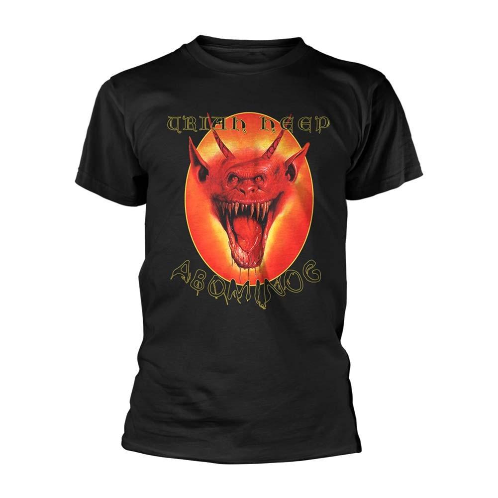 Men s Uriah Heep Abominog T-shirt Large Black M