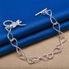 925 Sterling Silver 8-inch Exquisite Dragonfly Bracelet, Fashionable Women's Party Wedding Accessories Jewelry