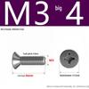 201 Stainless Steel Countersunk Phillips Head Screw: Flat Head Bolt M2-M8