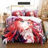 3D Print Quintessential Anime Quintuplets Bedding Set Boys Girls Twin Queen Full Size Duvet Cover Pillowcase Bed Adult Bedroom