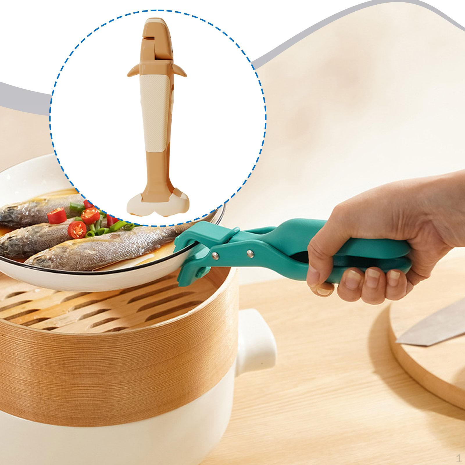 

Bowl Clip Silicone Cooking Lifter Non Slip Pan Clips Tool Kitchen Gadget