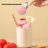 Stainless Steel Scooper With Ergonomic Grip For Ice Cream Nonstick Digger Dessert Spoon For Home And Commercial Use