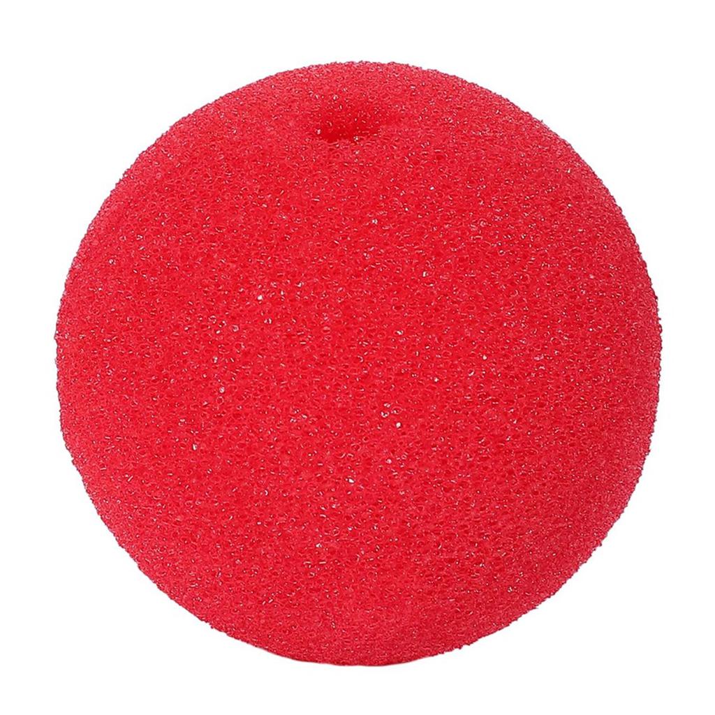 BAAU 100Pcs Adorable Red Ball Sponge Clown Nose for Wedding Decoration Christmas Halloween Costume Magic Dress