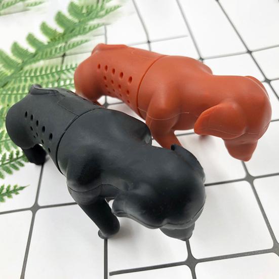

Durable Detachable Tea Making Dog Shape Cartoon Animal Tea Diffuser Bar Tool Tea Infuser