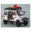 Wuling Offroad-Version LKW-Modell im Maßstab 1:24 aus Metallguss, modifiziertes Geländefahrzeug mit Sound und Licht, Geschenk für Kinder
