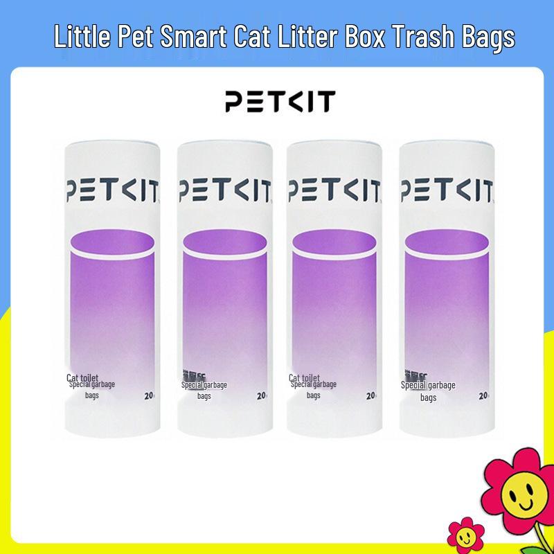 Умные мешки для кошачьего туалета Petkit, Экологичные, 20 мешков/рулон