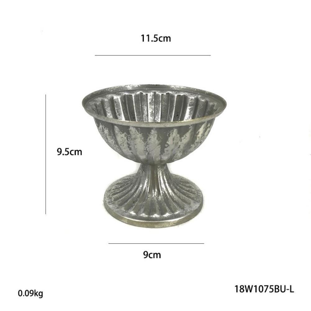 Classical Iron Flower Vase Simple Roman Plant Pot New Flower Planter  Home Decoration