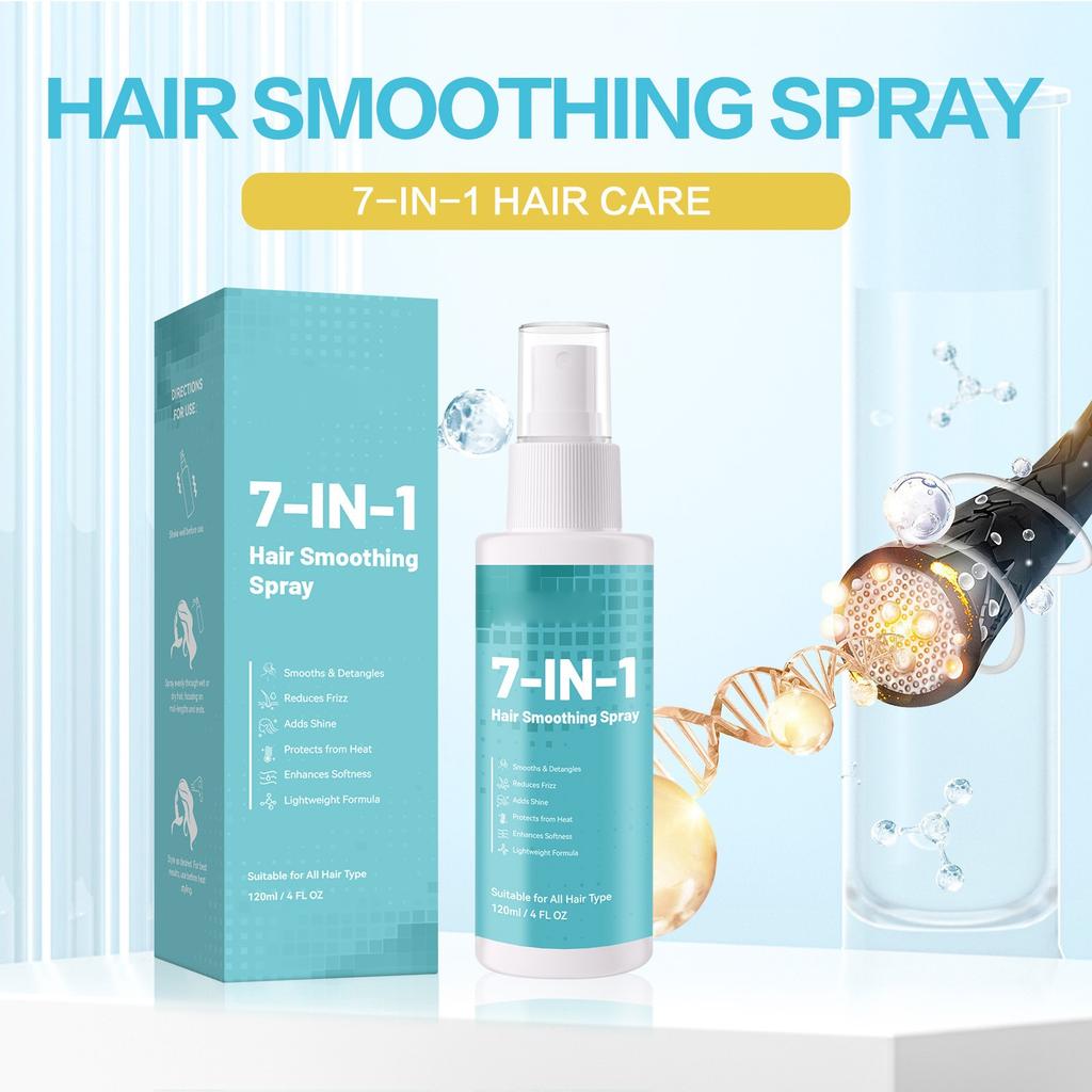 7-in-1 Hair Spray Smooth, Shiny, Strong, Volumizing And Styling Hair Spray 120ML