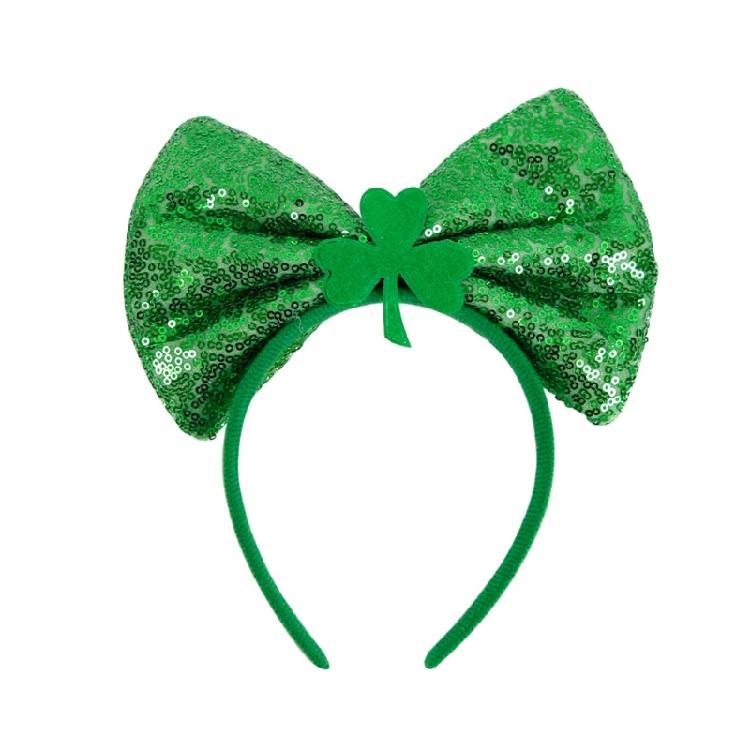 Irish Shamrock Headband Multiple Type Saint Patricks Day Headband for Adult