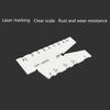 29/30 Degree Stainless Screw Angles Template Gage Thread Gauge Grinding Gage Inspection Tool Angles Measuring Gauge