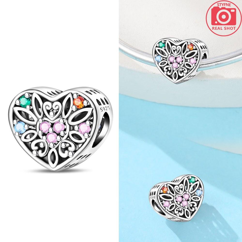 Heart-Shaped Sun-Facing Beads Copper Colors For Charms Copper Colors Original Bracelet For Jewelry Making