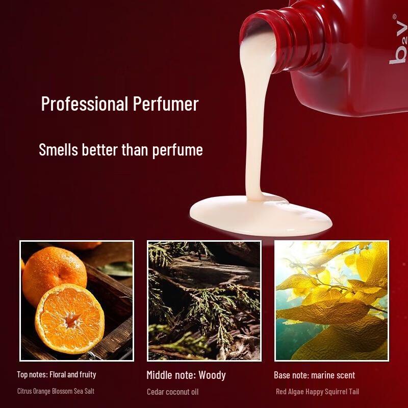 B2v Rotalgen Silikonfreies Shampoo