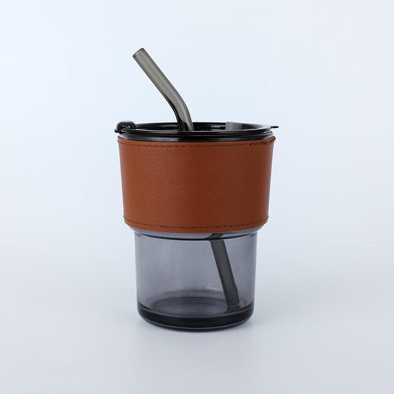 Shangqi Bamboo Style Transparent Straw Cup