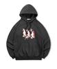 [Non-Fleece Or Fleece-Lined] Running Crew Printed Hooded Sweatshirt (Type B)
