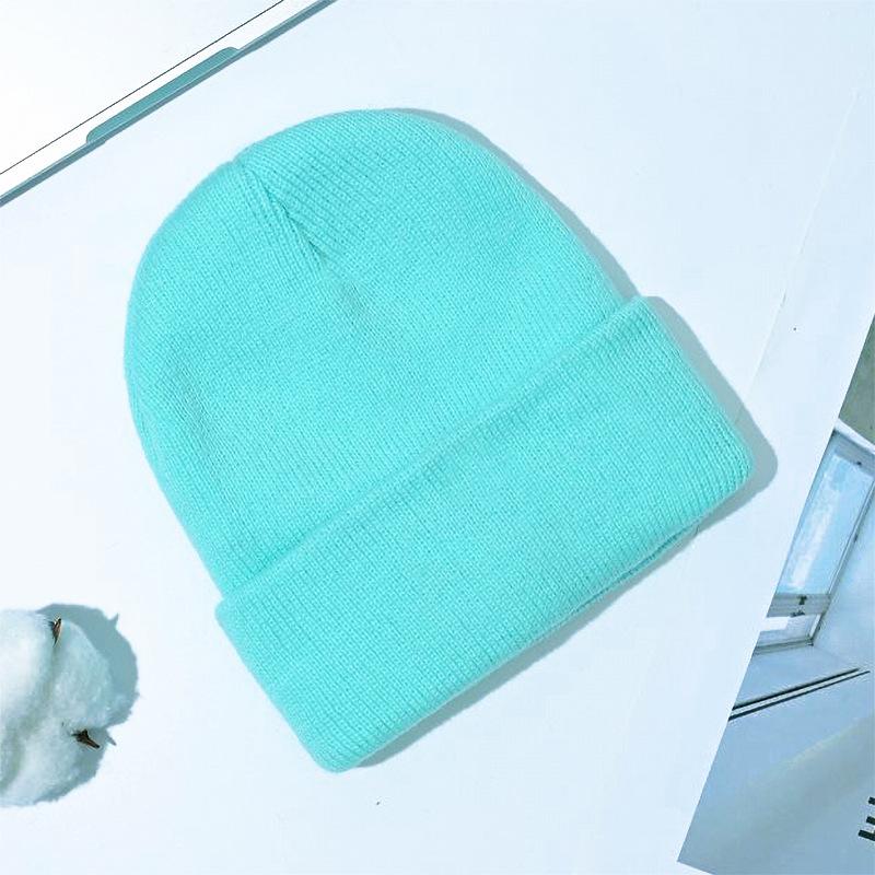 In Stock 0-3 Year Old Infant Knitted Hats Newborn Knitted Hats Cute Woolen Hats Autumn Winter Baby Woolen Hats