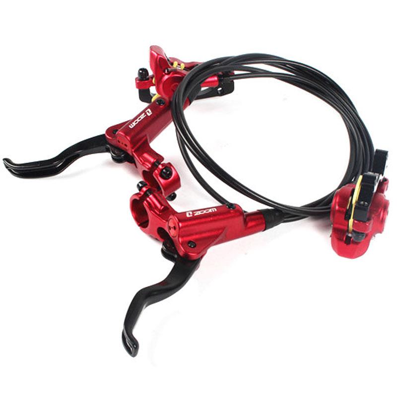 ZOOM HB-875 Hydraulic Bicycle Brake Mountain Bike Disc Brake Front 800mm/Rear 1400mm Hydraulic Brake Bicycle Accessories Hydraulic Disc Brake (Hydraulic Brake Pad)
