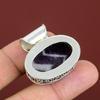 Chevron Amethyst Pendant Gemstone Vintage Pendant 925 Sterling Silver Pendant Amazing Jewelry Handmade Pendant Gifts For Him Antique Pendant
