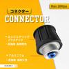 BORUBIKA Short Gun for Bosch and Kyocera High-Pressure Washers - One-Touch Hose Compatible, 5-Stage Multi-Spray (0-65°C) Adjustable.