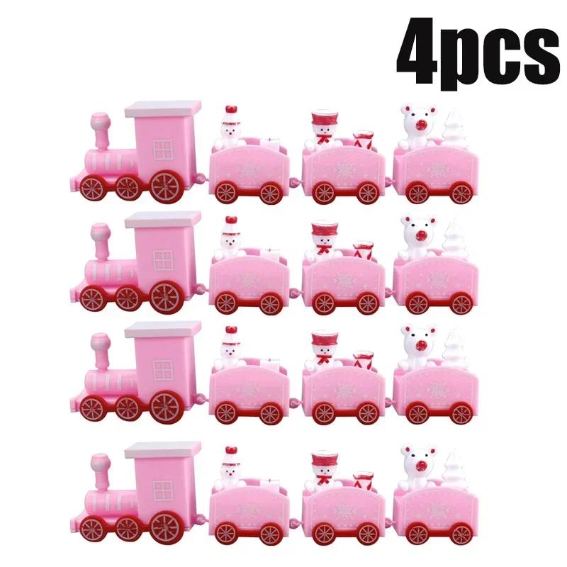 Train Christmas Ornament Merry Christmas Decoration Train Toy for Home Santa Claus Gift Xmas New Year Decoration 2025 Xmas Gifts