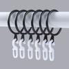Curtain Rings With 30mm Inner Diameter Perfect For Drapery And Shower Curtain Hanging Curtain Poles Accessories