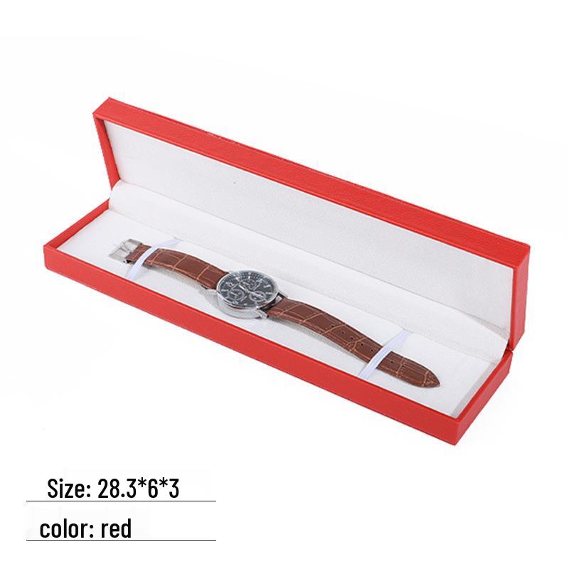 PU Watch Box: Flip-Top Display & Storage for a High-End Feel