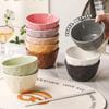 2023 Stylish 5-Inch Ceramic Rice Bowl, Perfect for Home and Personal Use