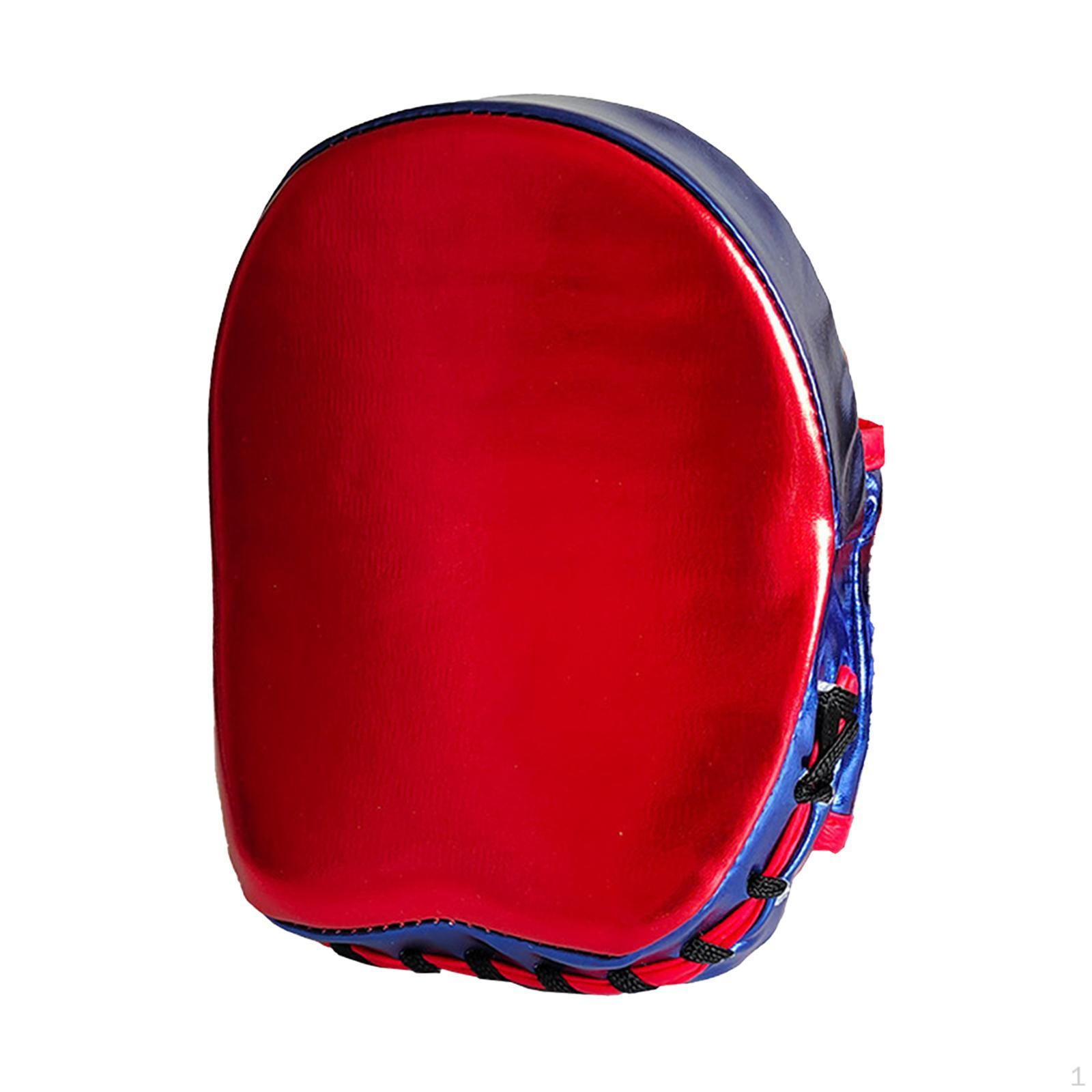 

Изогнутая боксерская лапа из искусственной кожи Focus Mitt Sparring Practitioning Adults Kids Punching Training красный