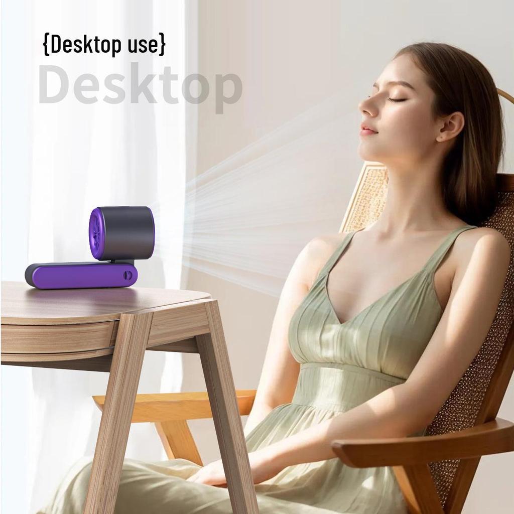 Rechargeable USB Folding Handheld Fan for Dorms