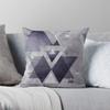 Creative Geometric Patterns Throw Pillow Cover With Short Plush Print Living Room Sofa Decoration Cushion Cover Pillow Covers