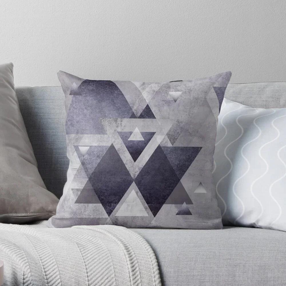 Creative Geometric Patterns Throw Pillow Cover With Short Plush Print Living Room Sofa Decoration Cushion Cover Pillow Covers