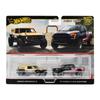 Hot Wheels Premium 2er-Pack Ford Bronco R / '17 Ford F-150 Raptor Fahrzeug, Spielzeug-Miniauto, für Kinder ab 3 Jahren, Multi HRR77