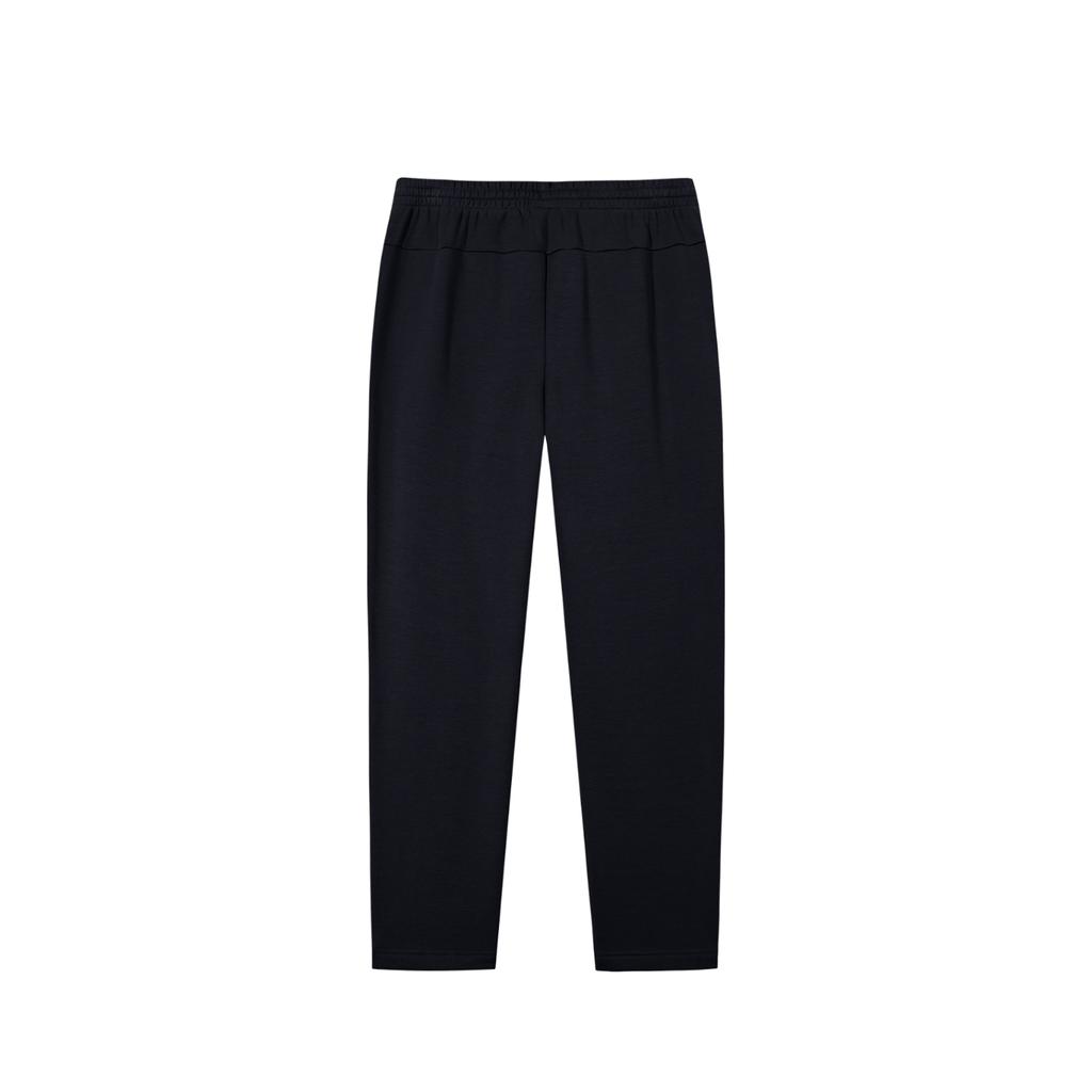 Anta Training Series Mens Long Pants 2025 Winter Knitted Sports Pants Men Bottoms Basic-Black 952547302-3
