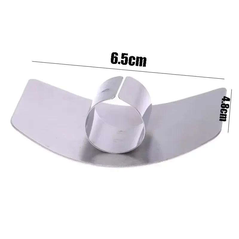 

Защита пальцев из нержавеющей стали, безопасная овощерезка, инструмент для защиты рук, кухонный инструмент, аксессуары