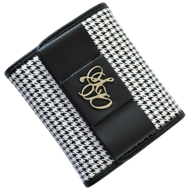 

[SecretDoor] check trifold wallet ladies trifold wallet compact wallet mini wallet woman mini brand cute compact folding wallet easy to use large