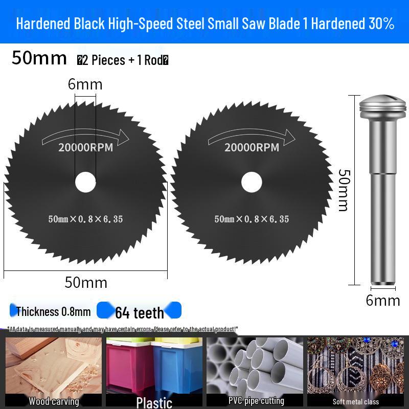 High-Speed Steel Mini Circular Saw Blade for Electric Drill and Grinder