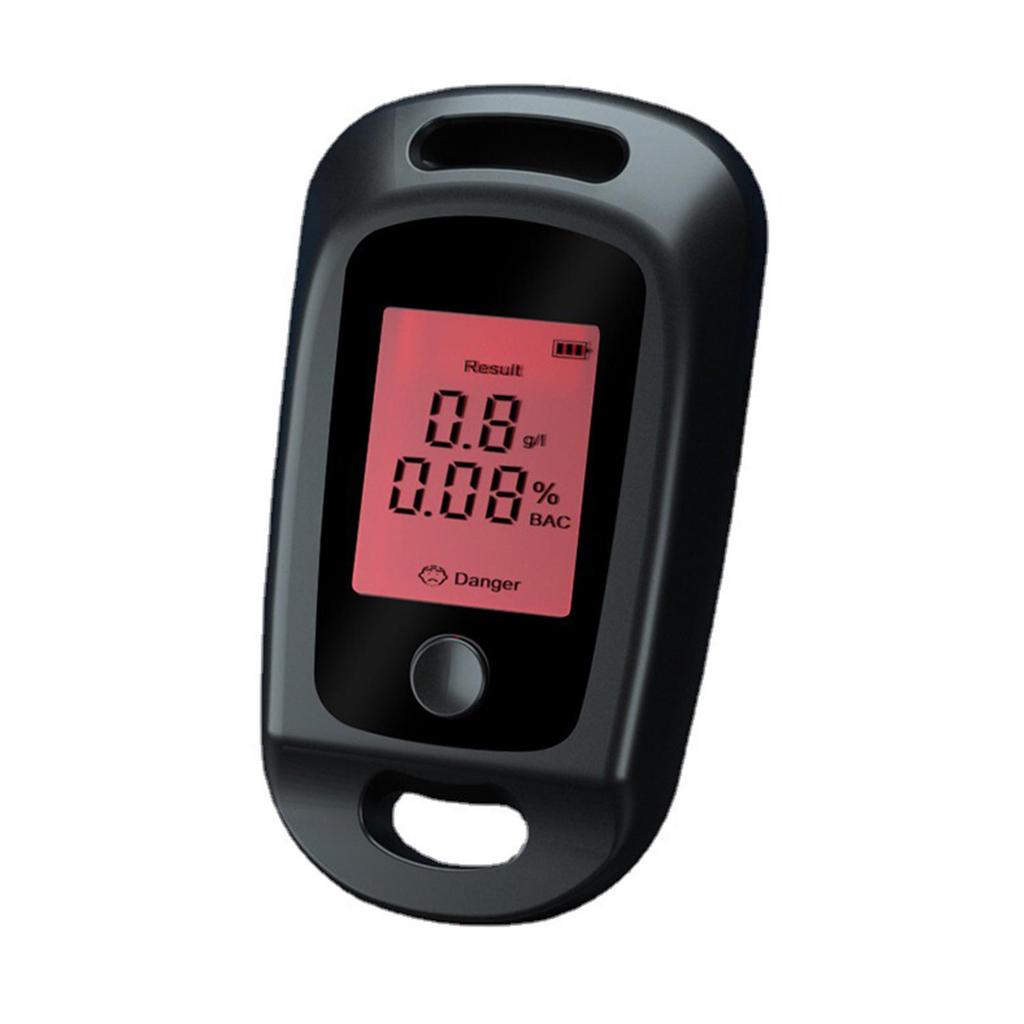 Portable Blowing Type Tester Handheld High Precision Breathalyzer Usb Rechargeable Digital Breath Tester