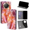 Honor Magic Series: Full Wrap Painted Flip Case & Coin Purse