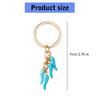 Fun Mini Chili Keyring Stylish Decorative Zinc Alloy Keychain Hanging Ornament For Keys Purses Gift