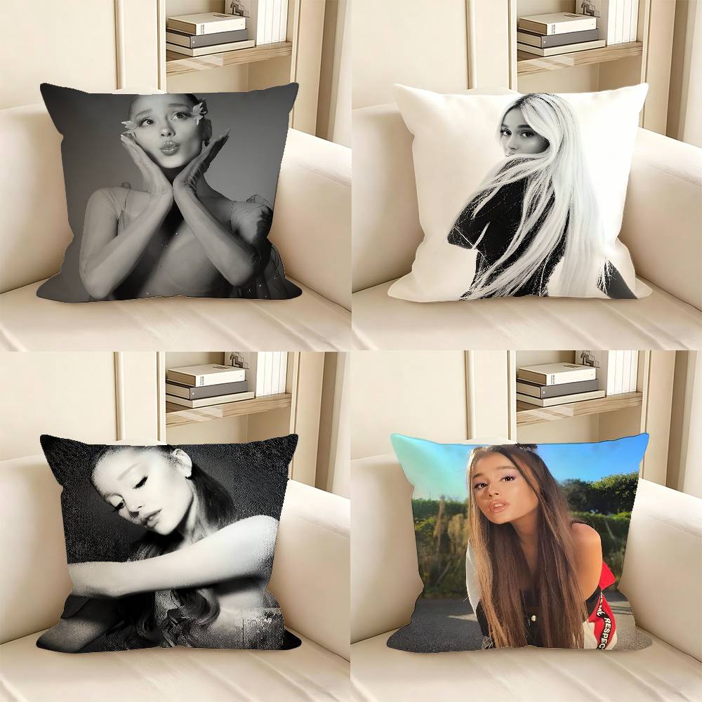 pc AAriana GrandeS Pillow Case Fashion Square Pillowcase Bedroom Sofa Room Ins Decoration Leisure
