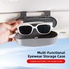 Car Glasses Box Portable Sun Visor Multifunctional Storage Box Accessories Car Hub Cap For Mercedes Benz AMG W214 W205 W204 W206