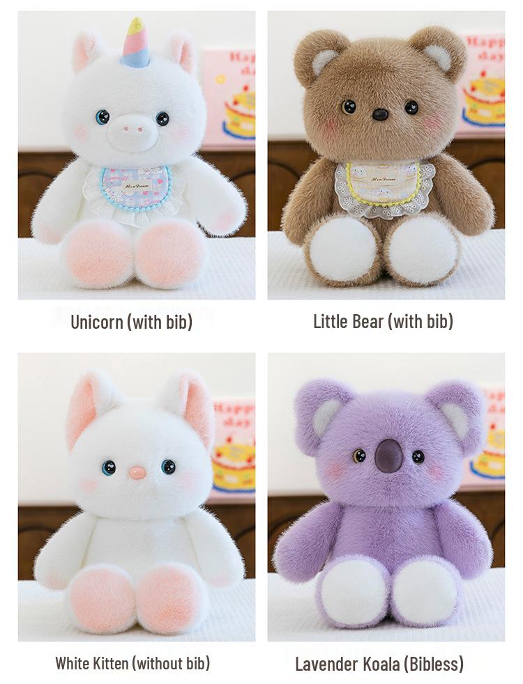 Energetic Running Bear Plush Doll - Children's Cloth Toy for Girls, Perfect Birthday Gift