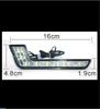 2x Car L Shape Auto Day White time Running Light 8LED DRL Fog Driving Daylight