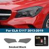 For Mercedes Benz CLA/CLE/CLS TPU Car Headlight Protective Film Smoke Black Gloss Pre-Cut PPF Anti-Scratch Vinyl Wrap Cover Kit