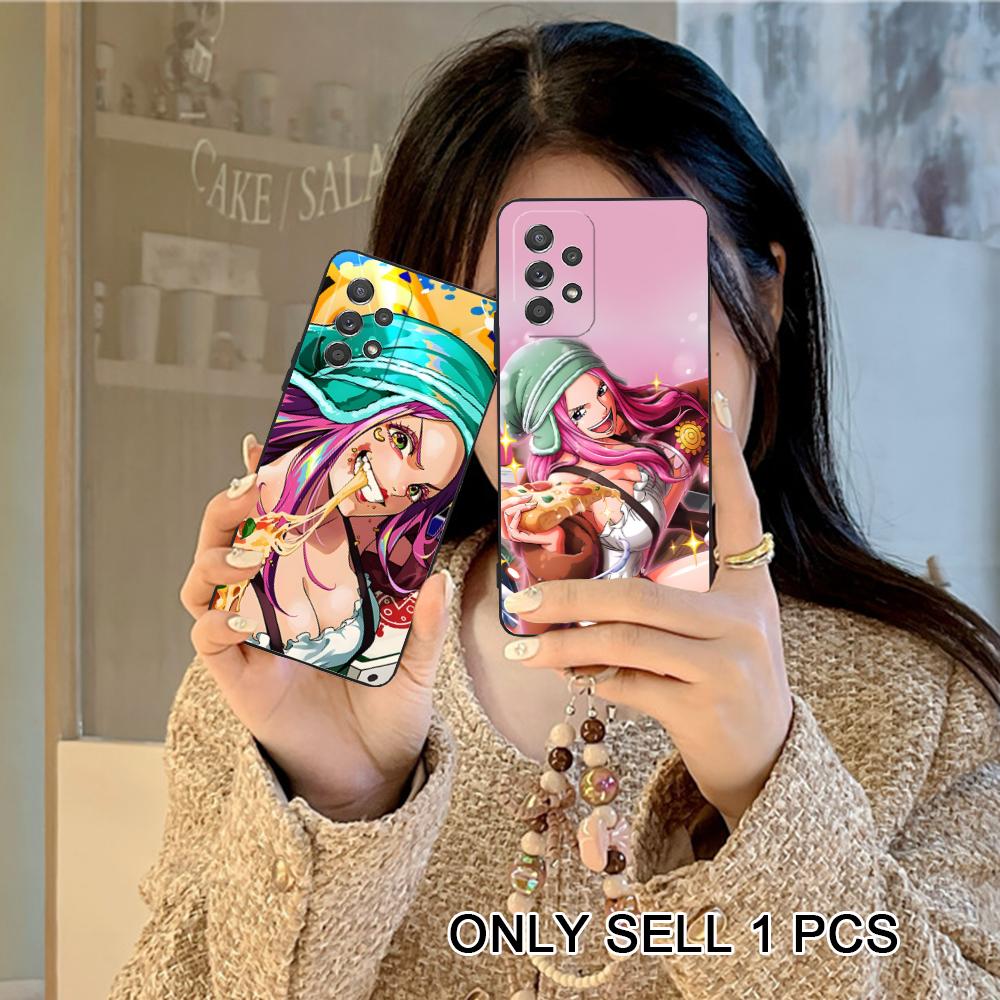 Jewelry Bonney Phone Case for Samsung Galaxy A56 55 54 53 52 51 36 35 34 23 16 15 5G Soft TPU Shockproof Cover
