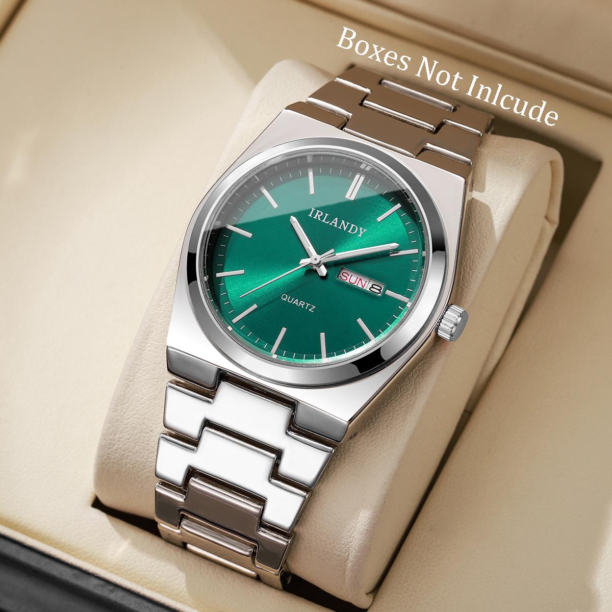 

Роскошные мужские деловые часы с календарем, кварцевые наручные часы для мужчин, часы Reloj Hombre