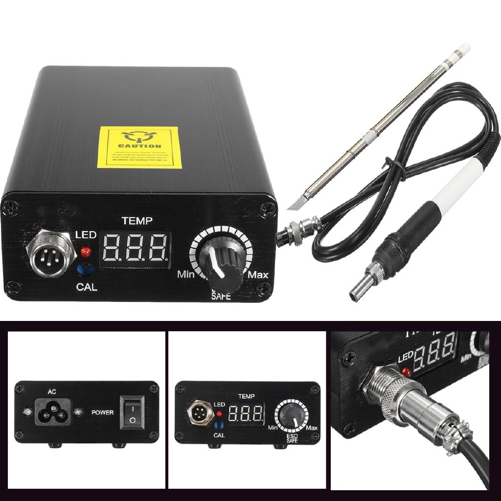 12 Handle+T12-K Tips LED Digital Soldering Iron kit T12 Soldering Station Electronic Welding Iron 24V