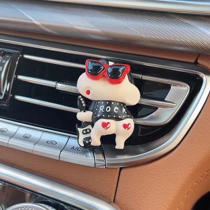Auto Perfume Aromatherapy Air Conditioning Outlet Car Vent Decoration Car Interior Supplies Fragrant Stone Female 2024 New Product