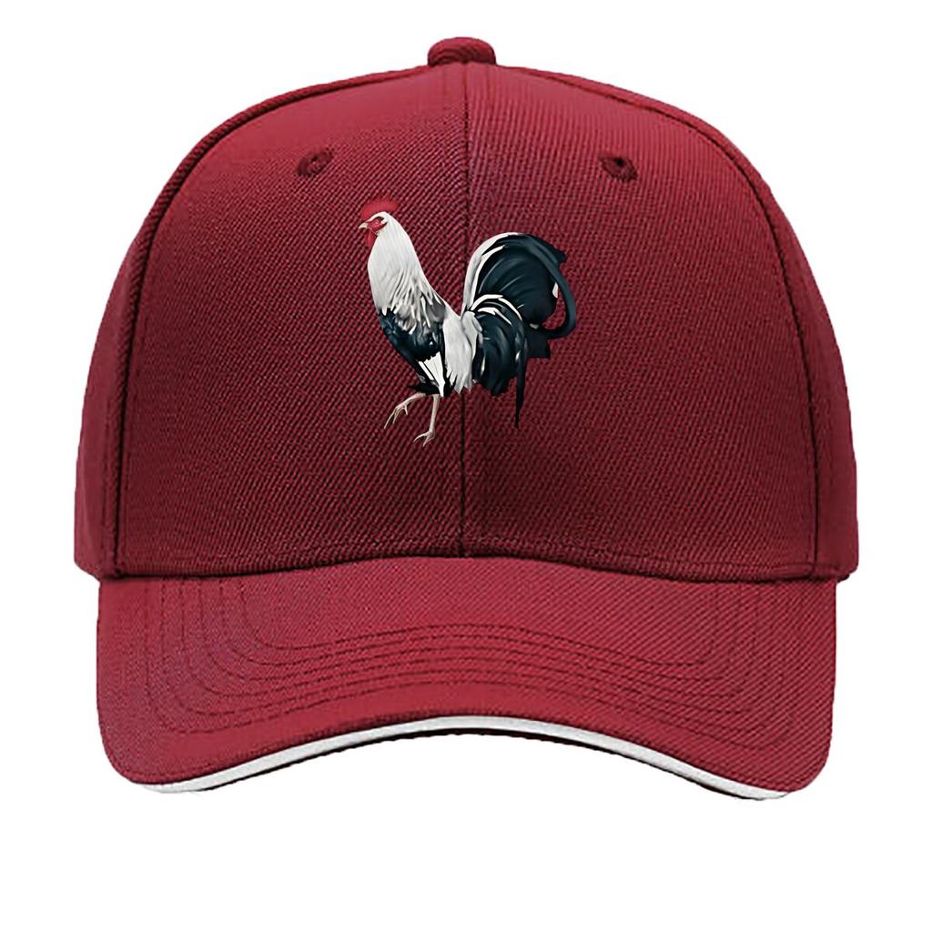 American Retro Breathable Baseball Cap Adjustable Sweat Absorbing Cap Classic Printed Street Fashi Sandwich Baseball Cap