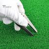 Zinc Alloy Golf Pitchfork Divot Tool Reusable Non-fading Mark Repair Training Aid Equipment