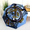 1PC Freemasonry Umbrella Portable Folding Umbrella Iron Frame Hole Bone Structure Outdoor Home Umbrella A5